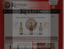 Tablet Screenshot of kerisac.com
